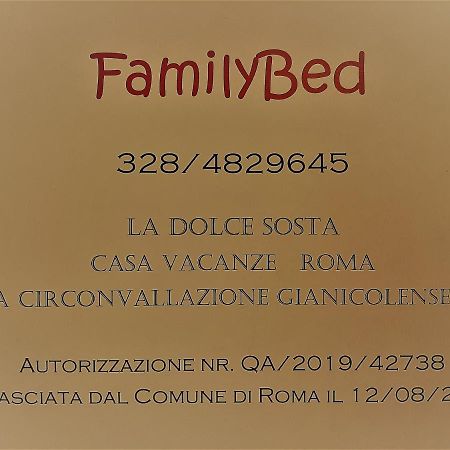 Familybed Roma Monteverde-Vaticano Εξωτερικό φωτογραφία