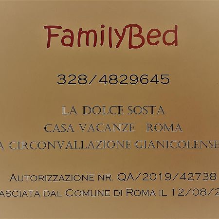 Familybed Roma Monteverde-Vaticano Βίλα Εξωτερικό φωτογραφία